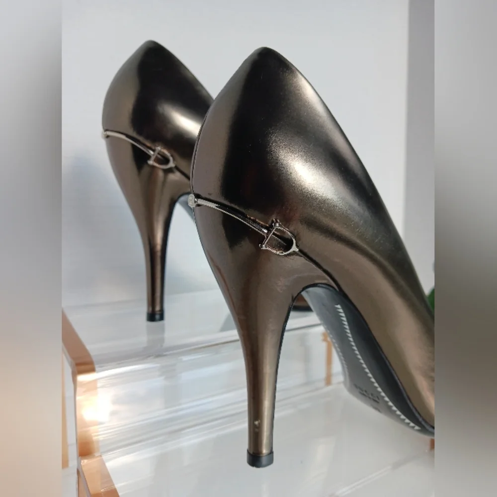Gucci - Leather High-Heel Pumps